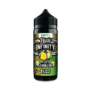 Doozy Vape Infinity 70/30 Fizzy Lemon Lime 0mg 100ml Shortfill