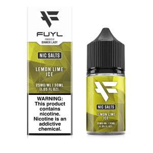 FUYL By Dinner Lady Lemon Lime Ice Salts 30ml E-Juice