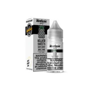 Vapetasia Salts Killer Sweets White Gummy 30ml Synthetic Nicotine E-Juice