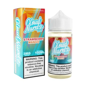 Buy Cloud Nurdz Strawberry Mango Iced 100ml Vape Juice