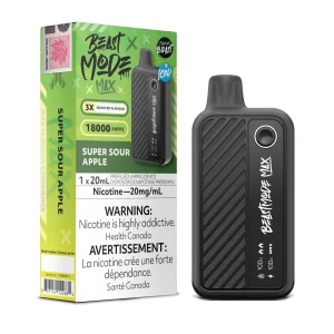 Super Sour Apple Flavour Beast Mode Max – Disposable Vape
