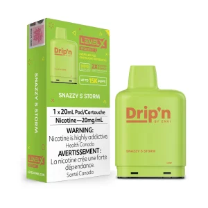 Snazzy S Storm Drip’n Boost – Level X Pod
