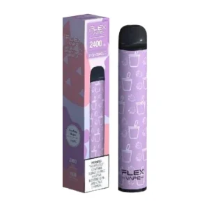 Strawberry Yogurt Disposable Vape (2400 Puffs) by Flex Vape - Ejuice Store