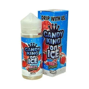 Candy King On Ice Belts Strawberry 100ml Shortfill