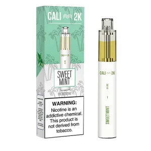 Sweet Mint Disposable Pod (2000 Puffs) by Cali Bars 2K - Ejuice Store