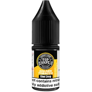 Top Vape 50:50: Golden Tobacco E-Liquid 10ml