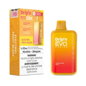 Electric Fruit Blast Drip’n by Envi EVO Series 28K – Disposable Vape
