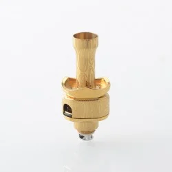 Monarchy MOBB MS Scepter Dama Style RBA Bridge for Billet / BB / Boro Mod - Gold, 316SS, Air Pin 2.5 / 3 / 3.5 / 4mm
