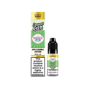 Dinner Lady Dessert Apple Crumble Custard Bar Salt 10ml