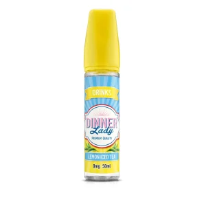 Dinner Lady Drinks Lemon Iced Tea 50ml Shortfill