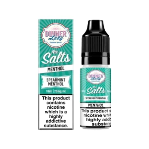 Dinner Lady Spearmint Menthol 10ml Nic Salt