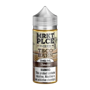 MRKTPLCE TBCO Barn Tobacco 100ml E-Juice