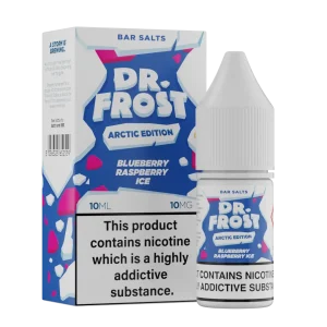 Dr Frost Arctic Blueberry Raspberry Ice 10ml Nic Salt