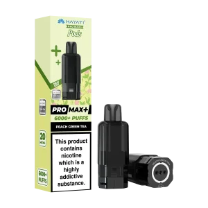 Peach Green Tea Hayati Pro Max+ Refill Pack