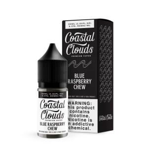 Coastal Clouds Salt Blue Raspberry Chew eJuice