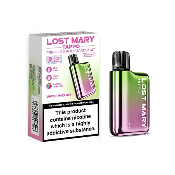 Lost Mary Tappo Prefilled Pod Vape Kit - Image 2