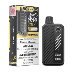 Vibin’ Vanana Flavour Beast Mode Max 2 – Disposable Vape