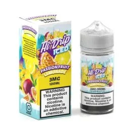 Passion Fruit Lemonade Ice E-Liquid by Hi-Drip - Image 2