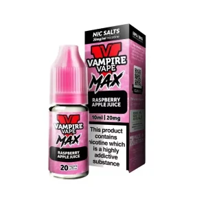 Vampire Vape MAX Raspberry Apple Juice 10ml Nic Salt