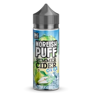 Moreish Puff Summer Cider On Ice Pear 100ml Shortfill