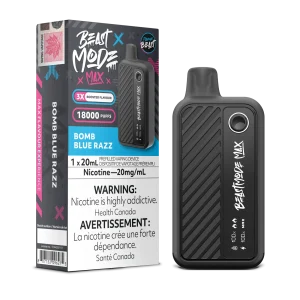 Bomb Blue Razz Flavour Beast Mode Max – Disposable Vape