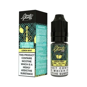 Nasty Shisha Lemon Mint Shisha 10ml Nic Salt