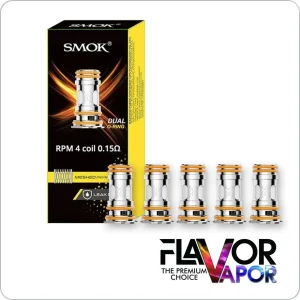 Replacement POD Coil - SmokTech - RPM 4 Coil - 5 Pack