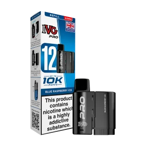 Blue Raspberry Ice IVG Pro 12 Refill Pack