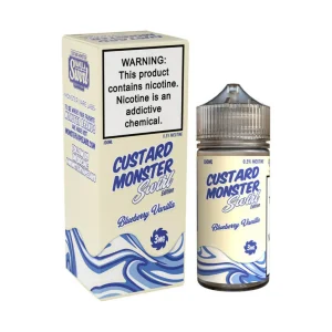 Custard Monster Swirl Blueberry Vanilla eJuice 100mL