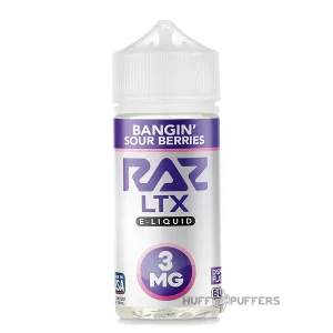Raz LTX – Bangin’ Sour Berries 100mL
