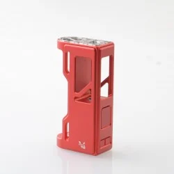 Authentic Veepon Royal V i3 60W DNA60 AIO Box Mod - Inferno Red, VW 1~60W, 1 x 18650, Compatible with DotAIO tanks, DNA60 Chip
