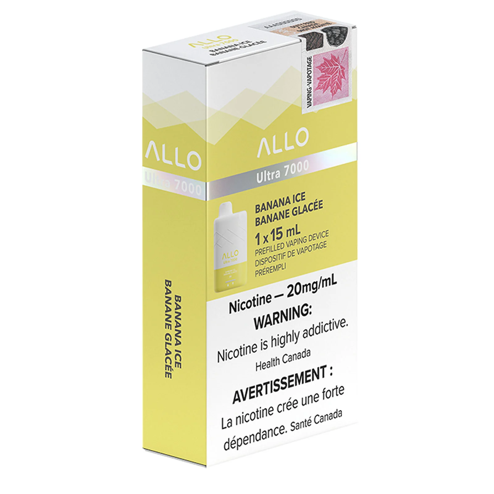 Banana Ice ALLO Ultra 7000 – Disposable Vape - Image 2