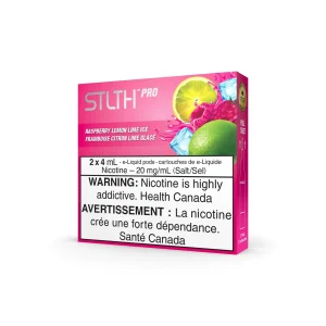 Raspberry Lemon Lime Ice STLTH Pro Pods