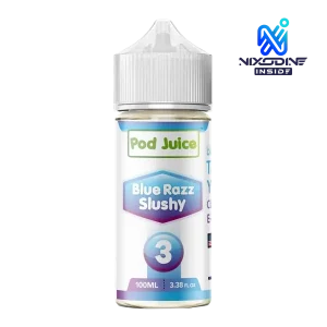 Blue Razz Slushy POD JUICE Nixodine 100ml