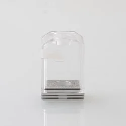 Authentic Veepon Tita X2 Boro Tank for BB / Billet / Boro Mod - Damascus + Translucent, Stainless Steel + PCTG