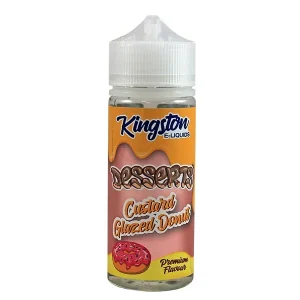 Kingston Custard Glazed Donut 100ml Shortfill