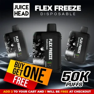 Juice Head Flex Disposable (50000 Puffs) - Buy 1 Get 1 Free