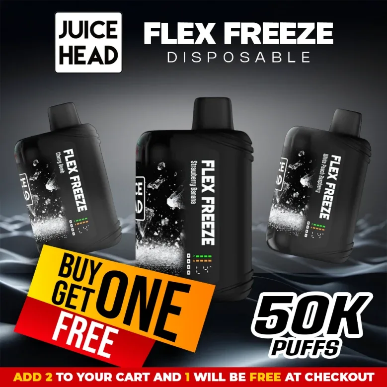 Juice Head Flex Disposable (50000 Puffs) - Buy 1 Get 1 Free