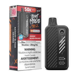 Bangin’ Blood Orange Flavour Beast Mode Max 2 – Disposable Vape
