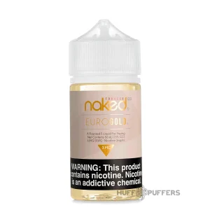 Naked 100 Tobacco – Euro Gold 60mL