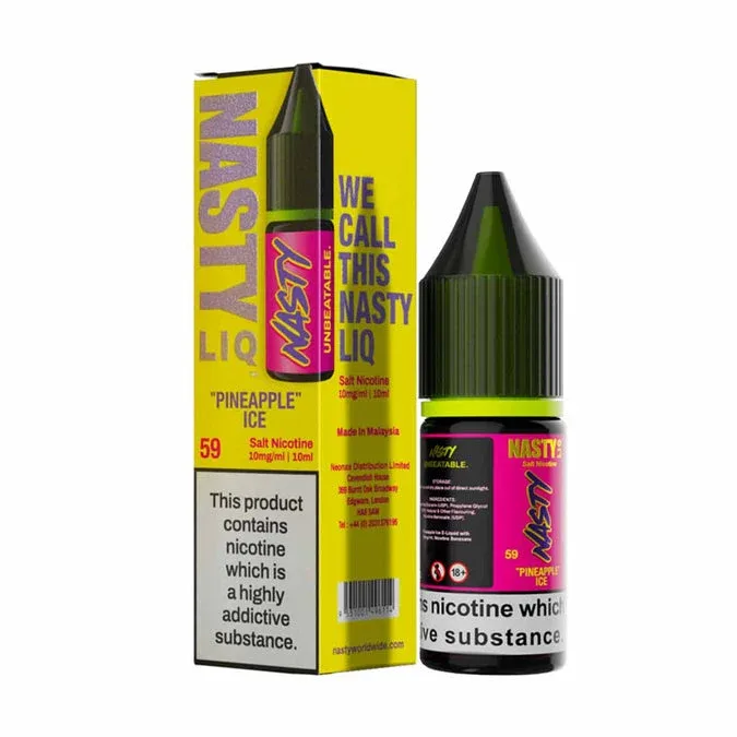 Nasty Liq Pineapple Ice 10ml Nic Salt