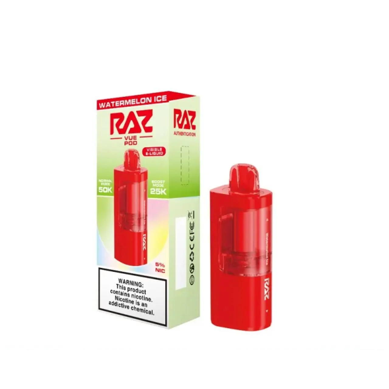 Raz VUE Pre-filled Replacement Pod (50000 Puffs)