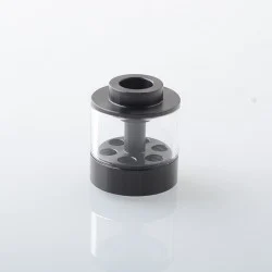YFTK Replacement Tank Tube Kit for Flash e-Vapor V4.5 / V4.5S+ RTA - Black, 3.5ml
