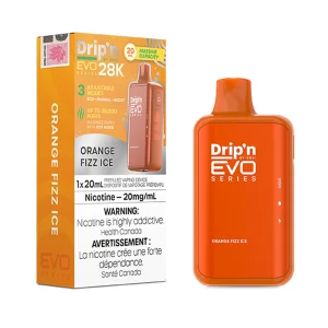 Orange Fizz Drip’n by Envi EVO Series 28K – Disposable Vape