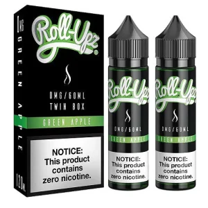 Green Apple by Juice Roll Upz 120ml (2x60ml) - Ejuice Store