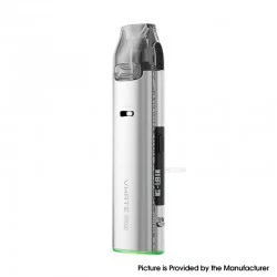 [Ships from Bonded Warehouse] Auhentic VOOPOO Vmate Pro 2 30W Pod System Kit - Glacier Silver, 1500mAh, 5~30W, 3ml, 0.4 / 0.7ohm