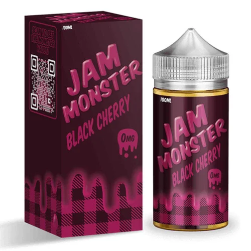 Jam Monster Black Cherry 100ml E-Juice - Image 2