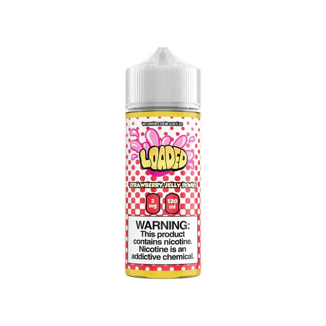 Loaded Strawberry Jelly Donut 120ml E-Juice