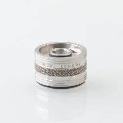 Rekavape Replacement Short Cap for Monarchy OST-R Moyard Style MTL RTA Atomizer - Silver