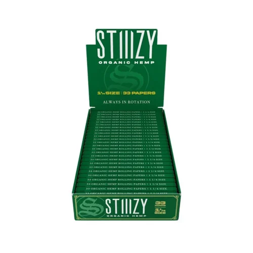 Stiiizy Premium Rolling Paper 1 1/4" - 33 Count - Image 2